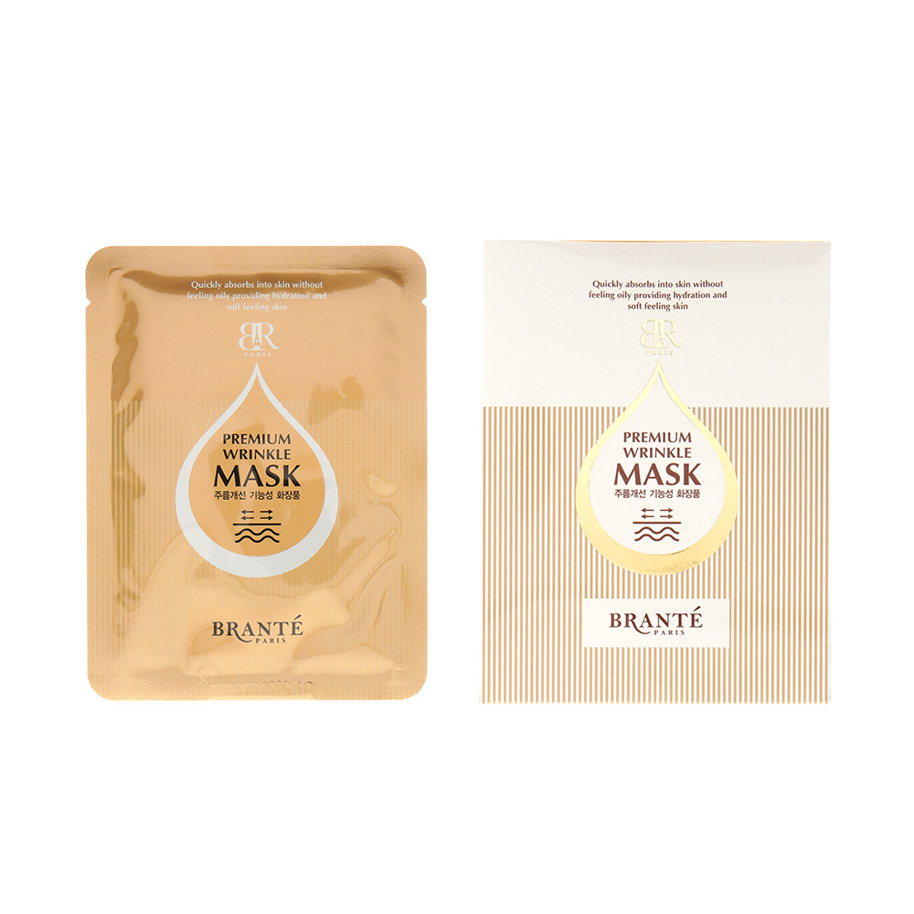 브랑떼 프리미엄 링클 마스크팩 10매